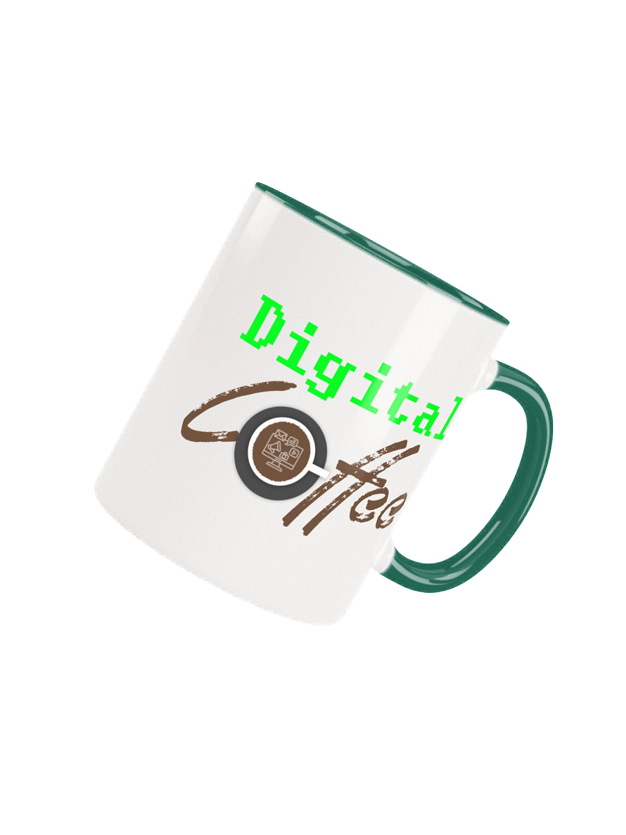 Digital Coffee Ceramic Mug - Vibrant Inside Colors product image (7)