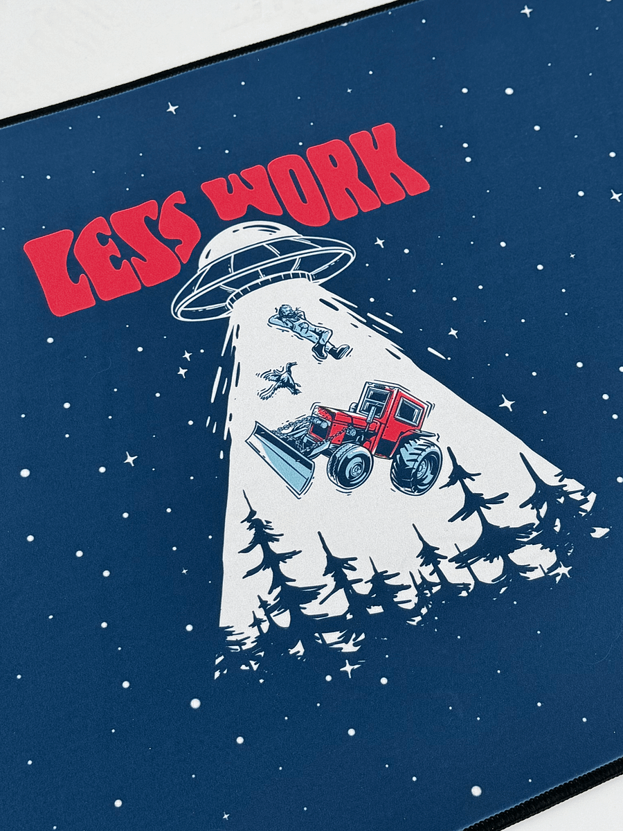 Less Work Mouse Mat product image (2)