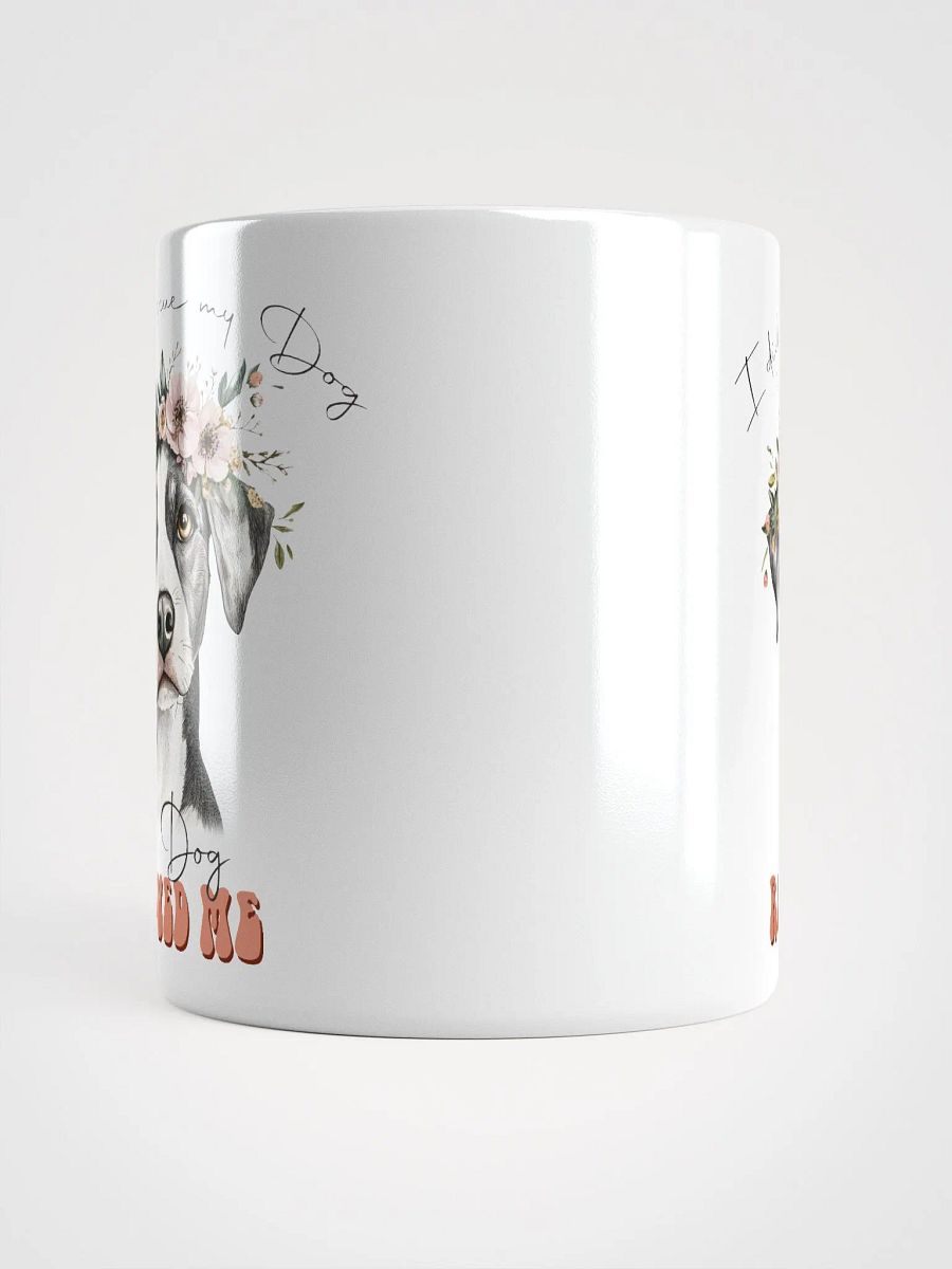 Floral Crown My Dog Rescued Me Mug product image (5)