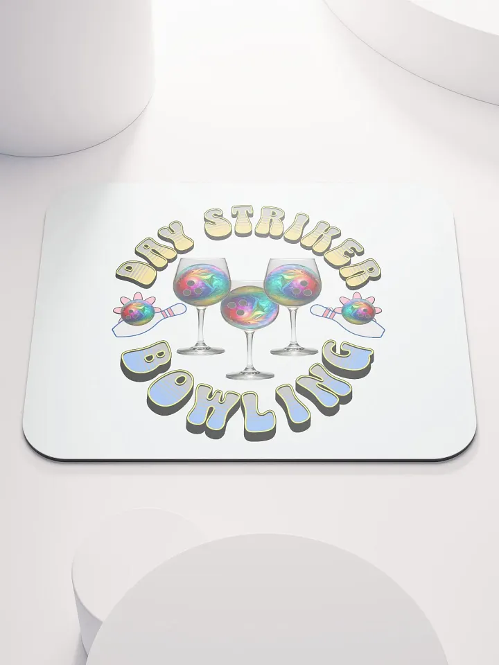 Day Striker Bowling & Wine Mouse Pad product image (1)