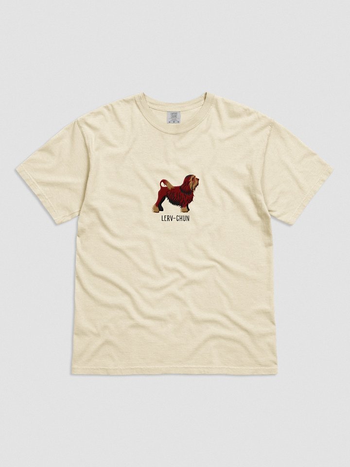 Lerv-Chun T-Shirt(Embroidered) of a Lowchen(Chocolate) product image (61)