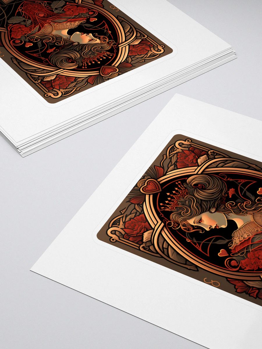Regal Queen of Hearts Sticker product image (4)