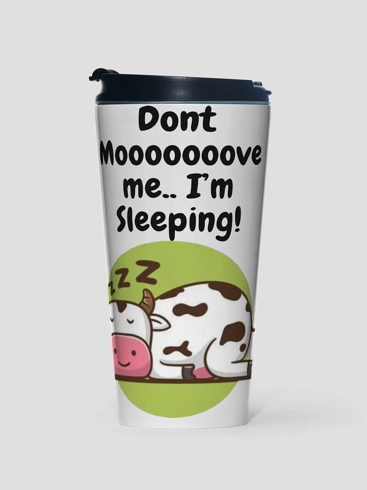 Sleepy Cow Travel Mug product image (1)
