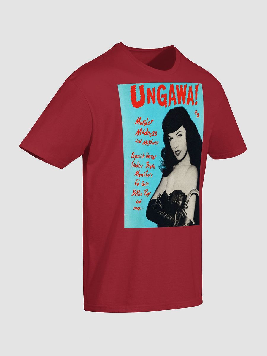 UNGAWA! Betty Page Retro Magazine Cover T-Shirt product image (8)
