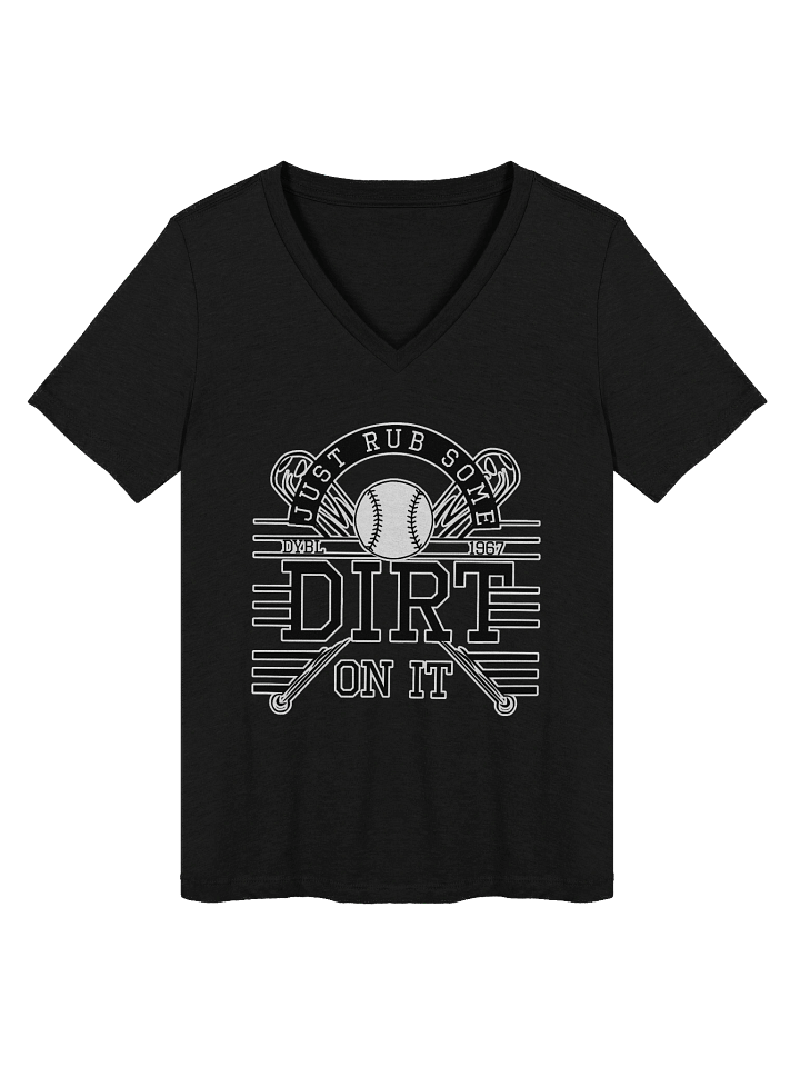 Vintage Baseball Crossed Bats Graphic Tee product image (4)