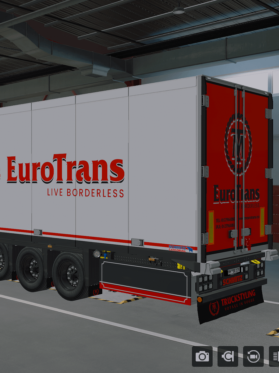 ETS2 TM Volvo FH4 FH5 FH6 Aero (SCS) + Trailer Schmitz S.KO COOL & Cargobull Multicolor Skin Pack product image (12)