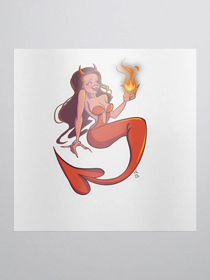 Mermaid Devil Sticker product image (1)