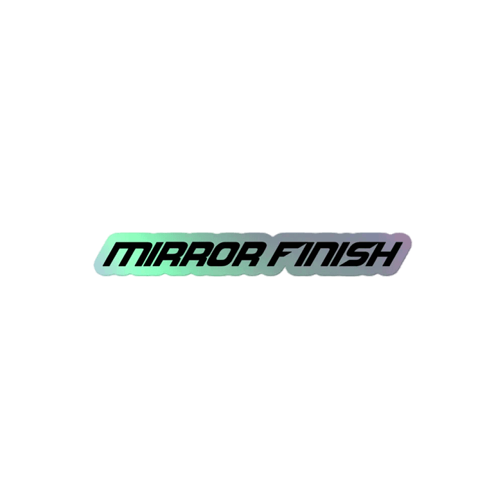 Mirror Finish Holo Sticker product image (2)