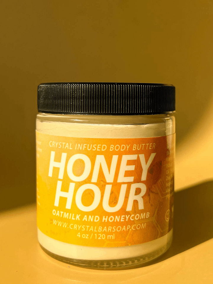 Honey Hour Body Butter - Yellow Quartz with Oatmilk & Honey **PRE-ORDER*** product image (1)