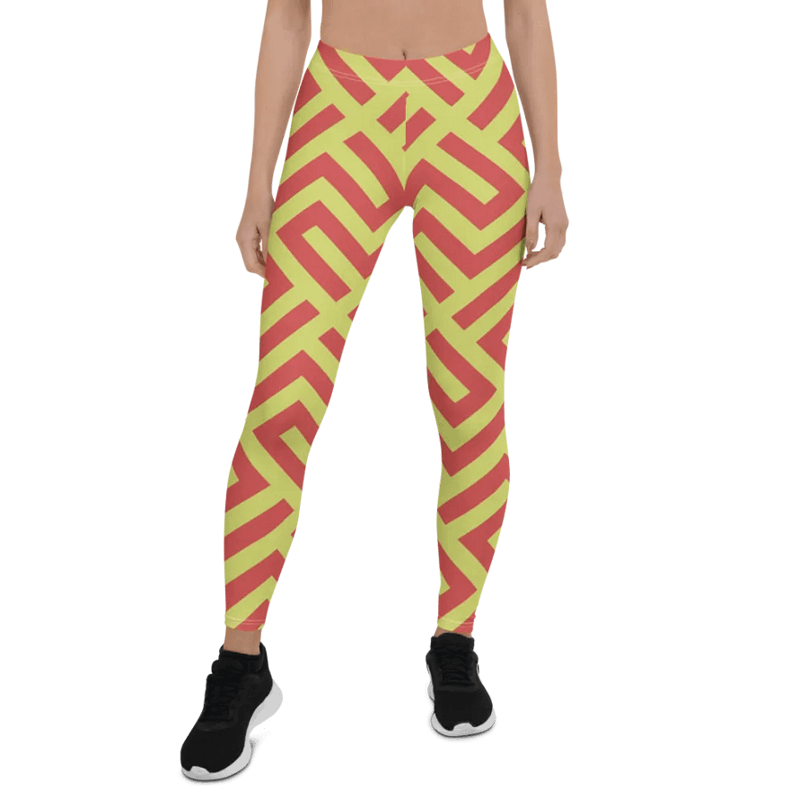 Customizable Geometric All-Over Leggings product image (1)