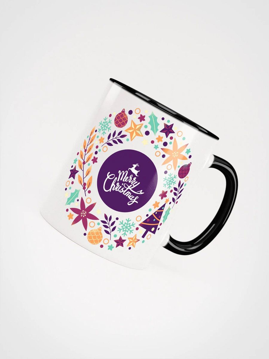 Festive Merry Christmas Wreath Mug product image (50)