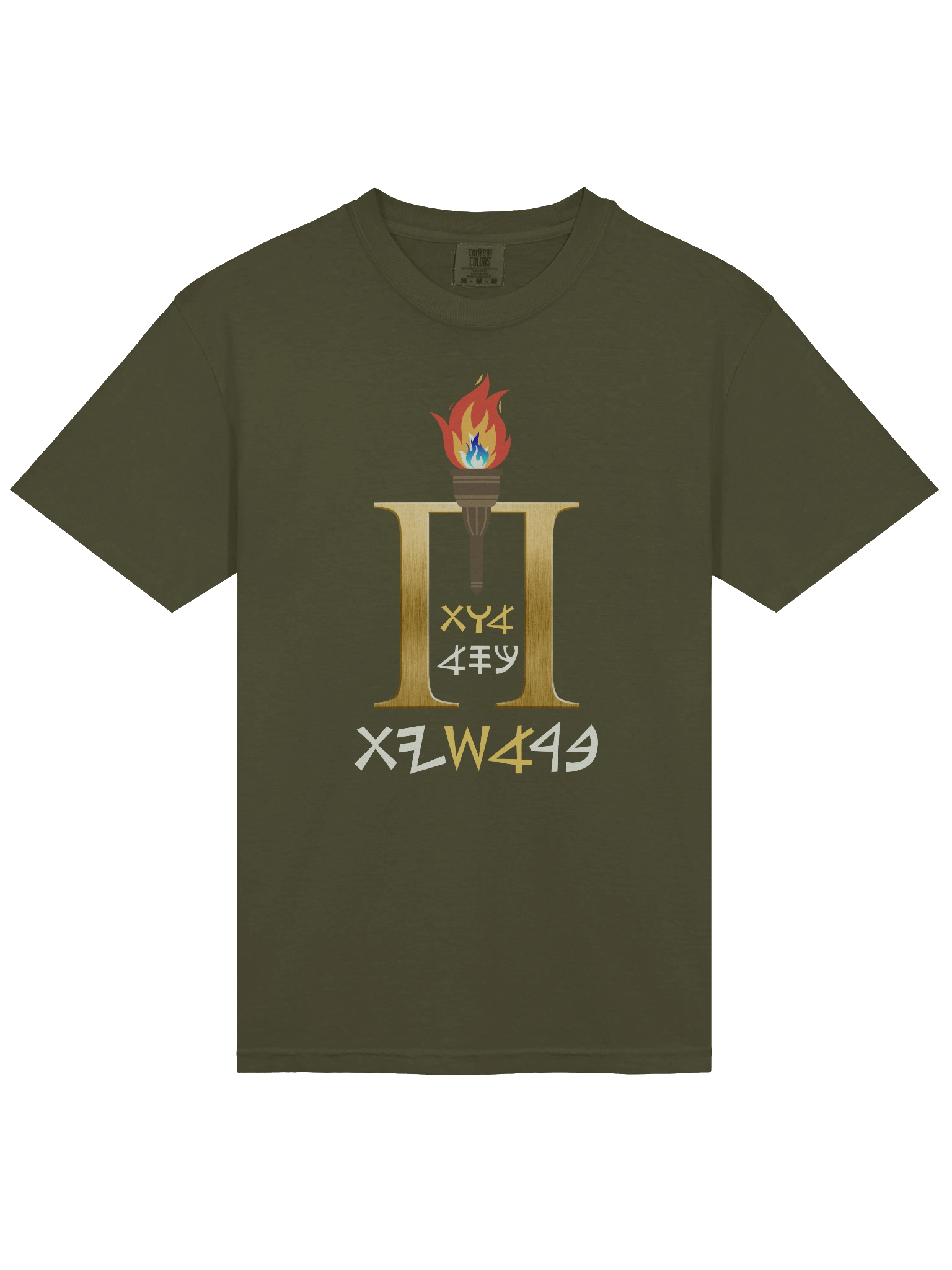 Throne of YAH T-shirt Sage Green product image (3)