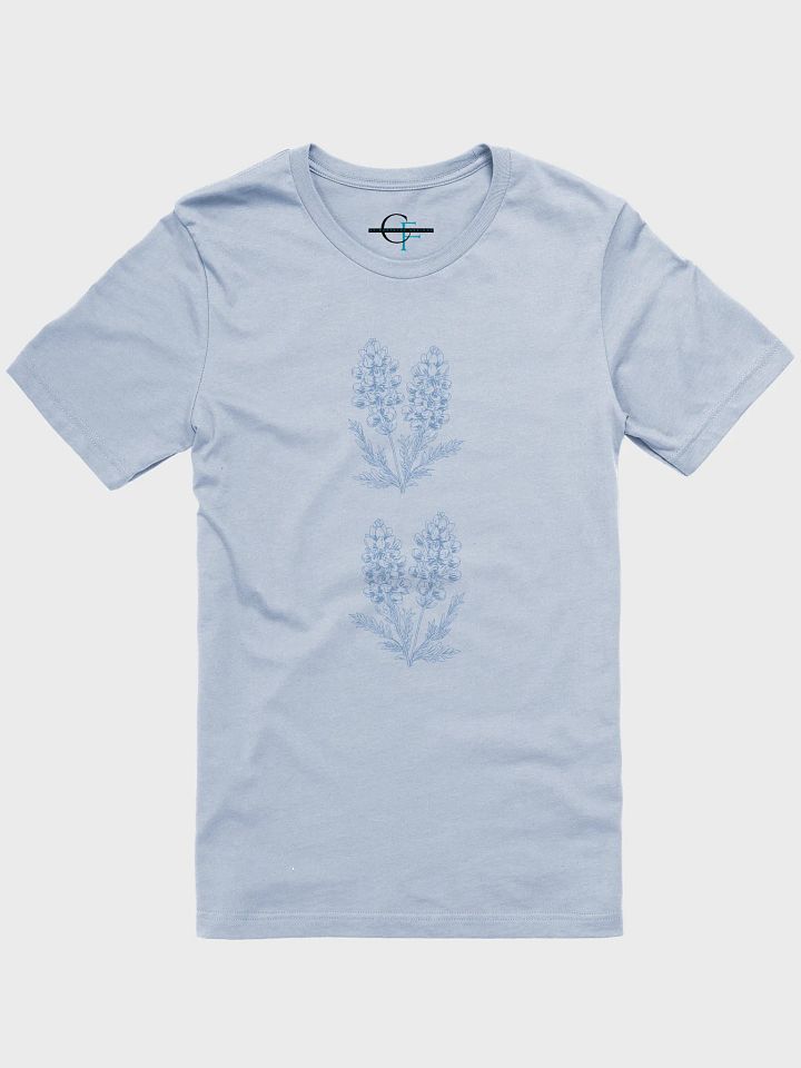 🌿 Bluebonnet Line Art T-Shirt | Bella+Canvas Unisex Tee | Minimalist Texas Wildflower Shirt product image (1)