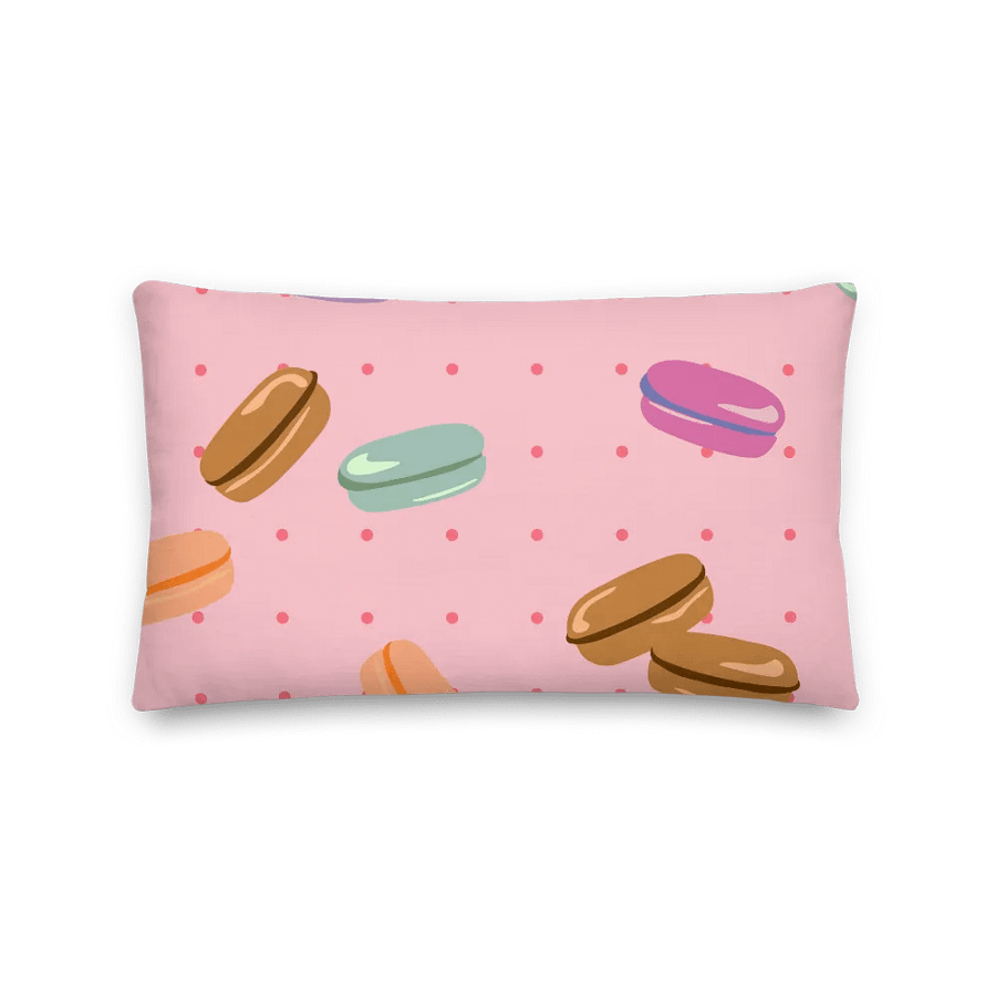 Pastel Macarons All-Over Premium Pillow product image (2)