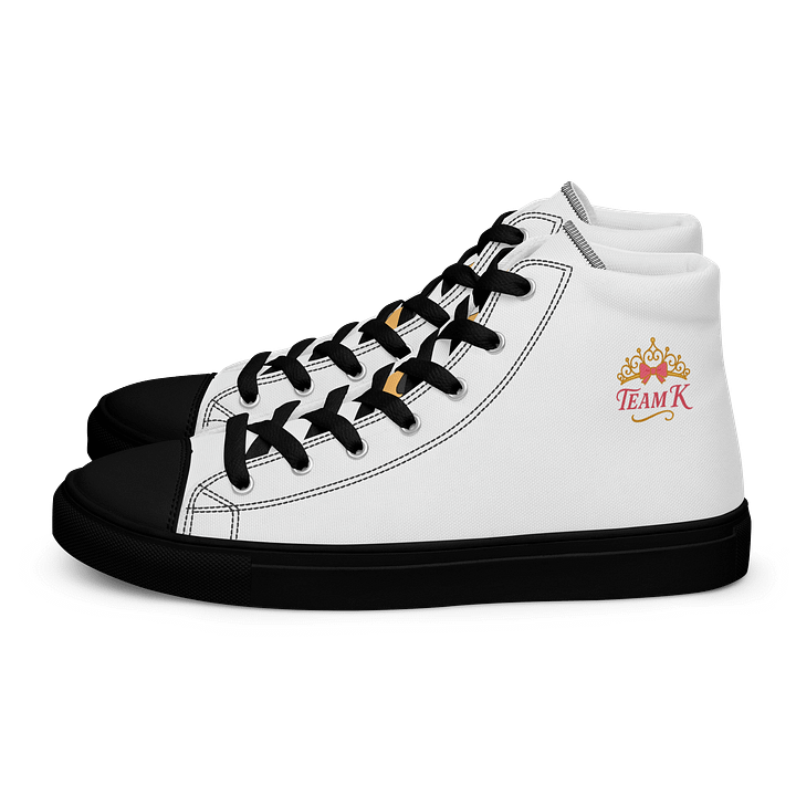 Team K (V-1) Women's High Top Canvas Shoes product image (1)