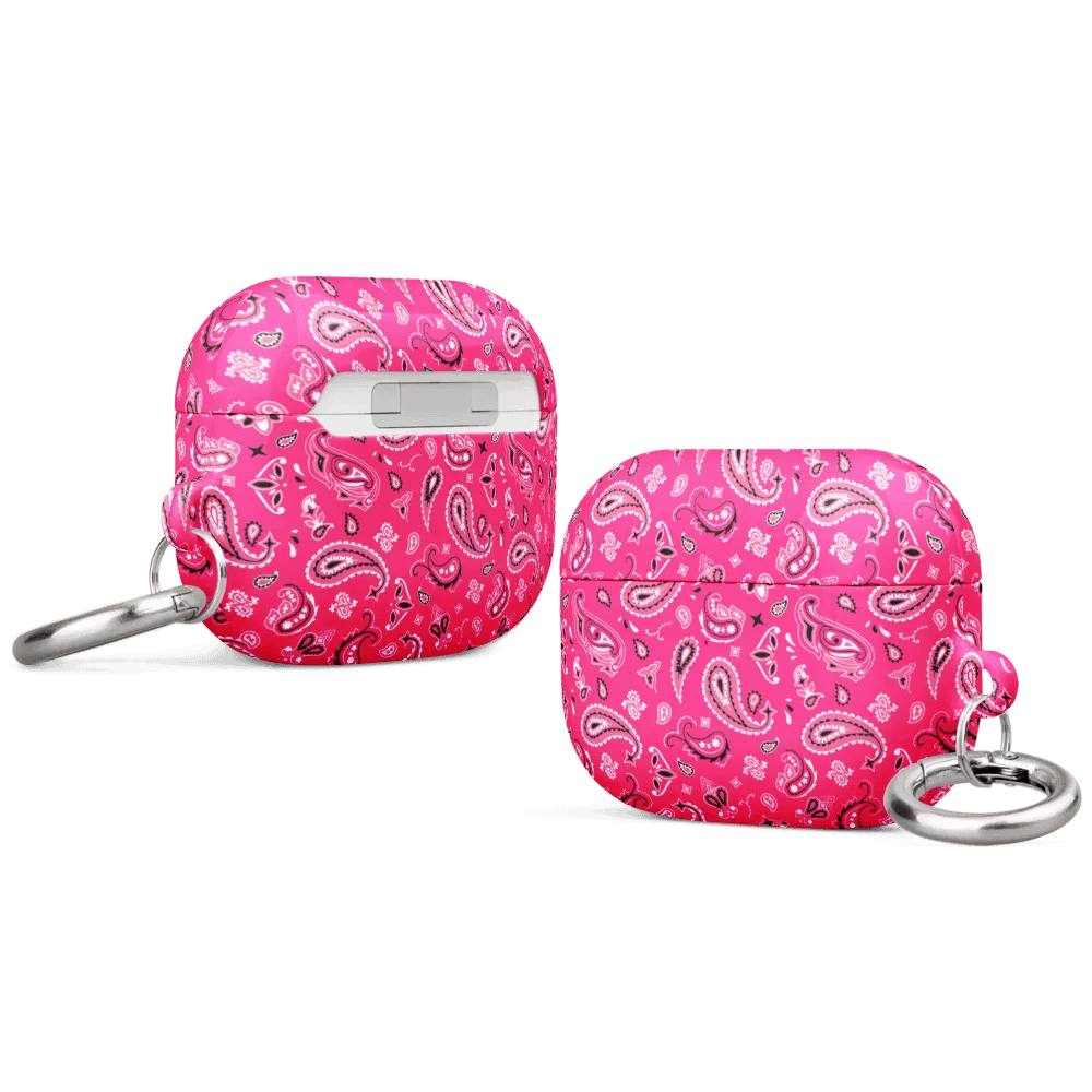 Fuchsia Bandana AirPods Case product image (44)