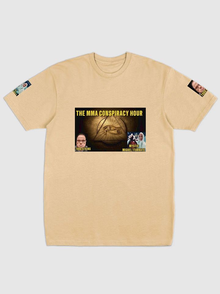 THE MMA CONSPIRACY HOUR SHIRT (GOLD) product image (1)