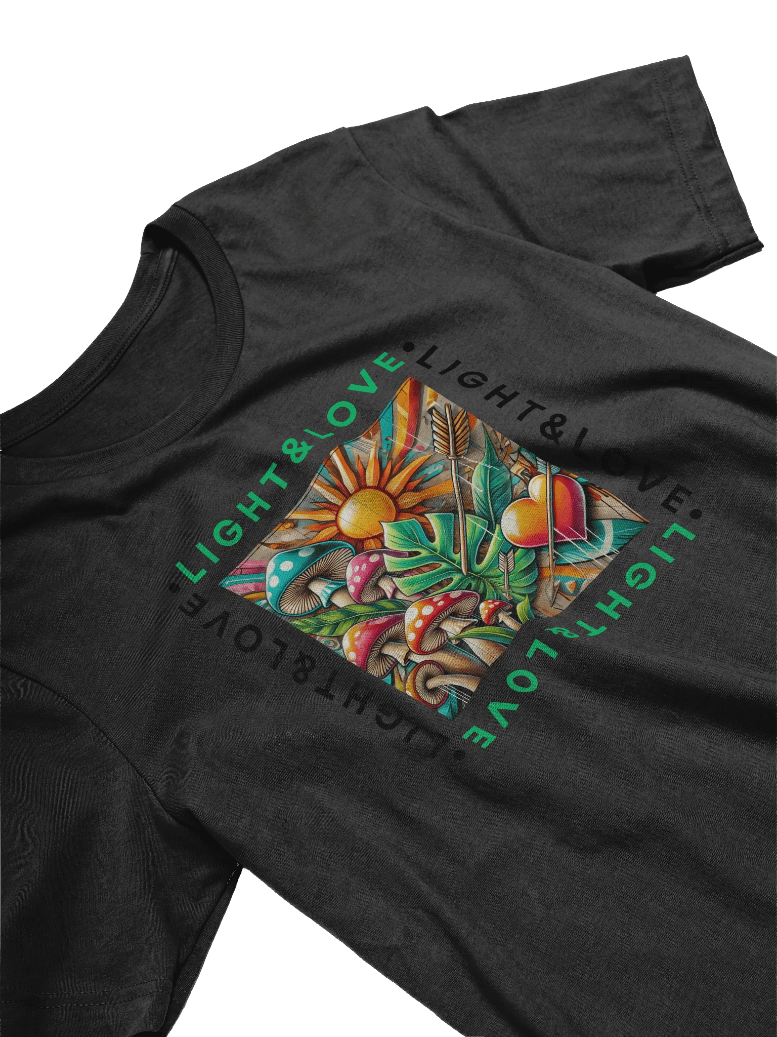 Light & Love Tee: The Streets Are Talking Art Style product image (4)