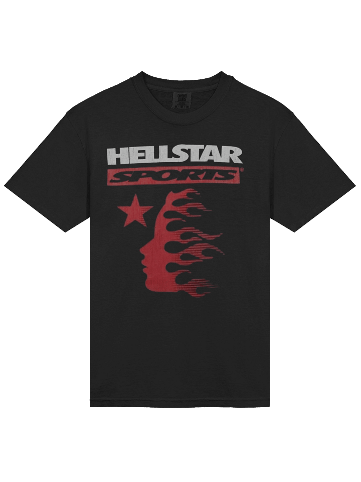 Black/Red Hellstar Sports Family T-Shirt product image (1)
