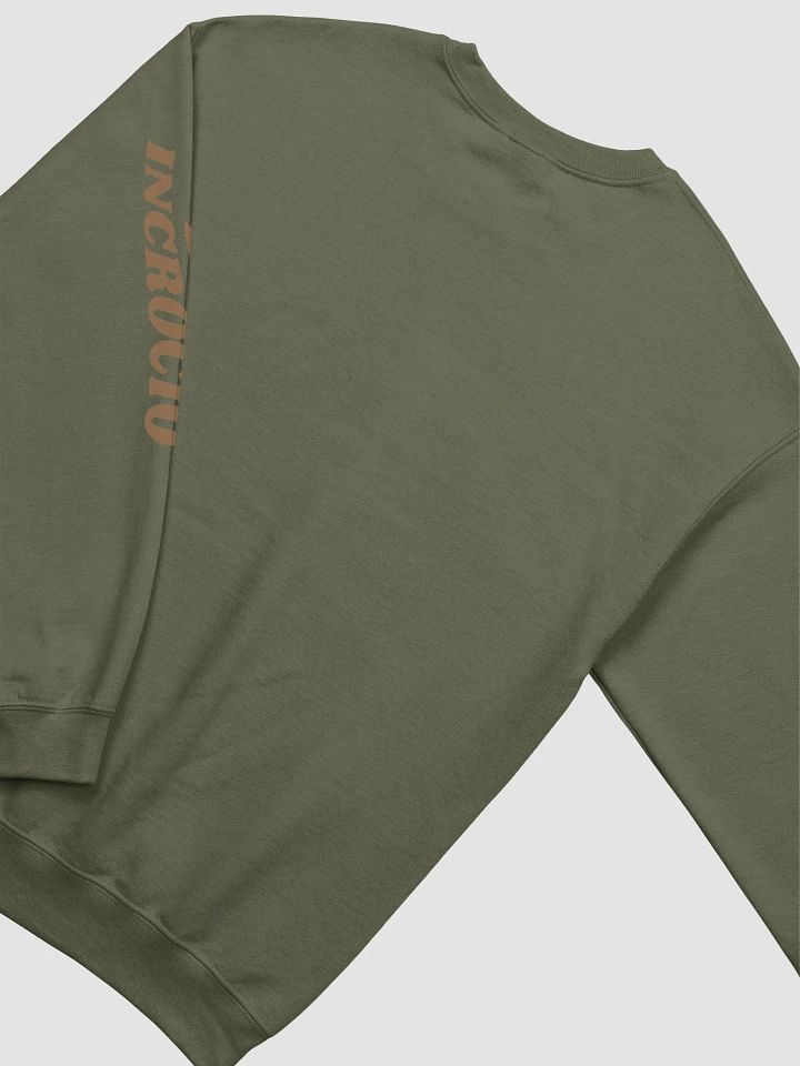 Felpa È un incrocio military green product image (2)