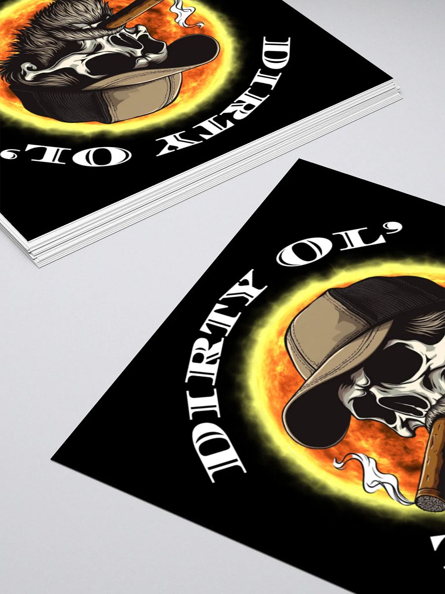 Dirty Ol' Trucker Stickers product image (7)