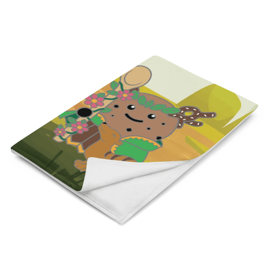 Cookie Adventurers Throw Blanket (60