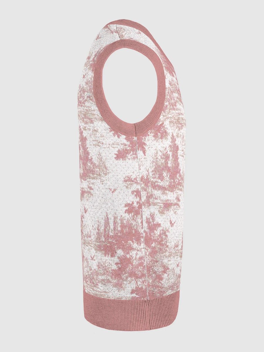 Nature's Embrace Knitted V-Neck Vest product image (4)