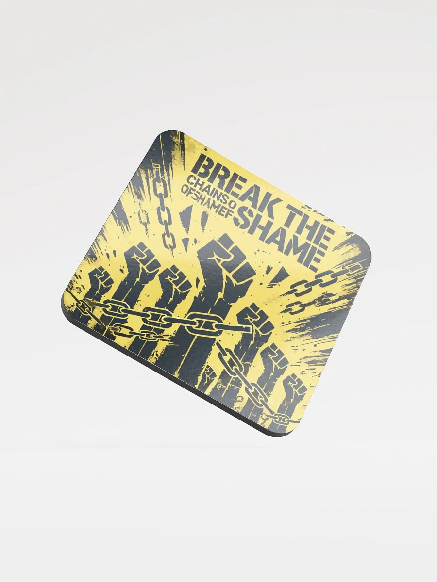 Liberation Fists Glossed Coaster product image (1)