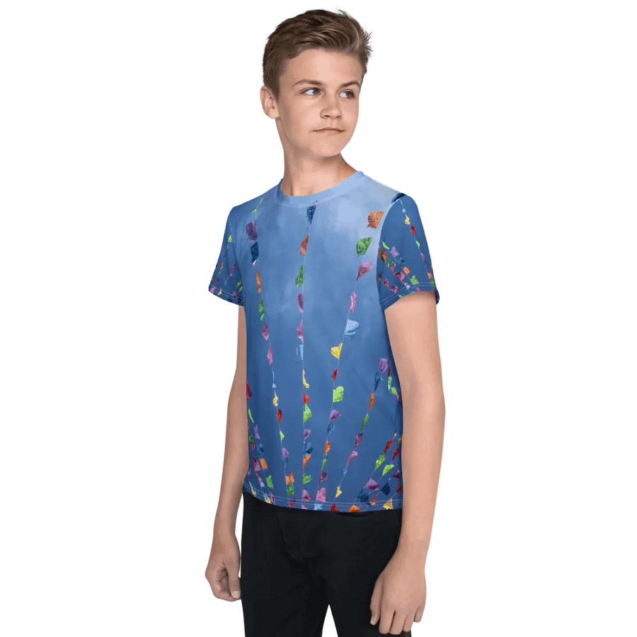 Papel Picado Youth Crew Neck T-Shirt product image (3)