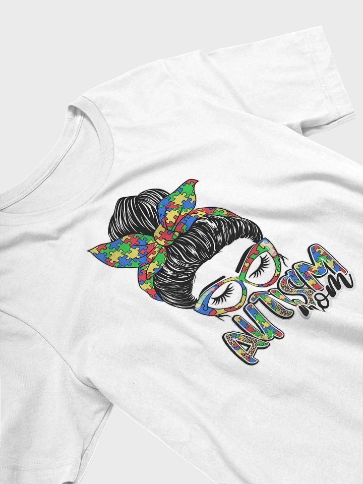 Autism mom2 T shirt product image (2)
