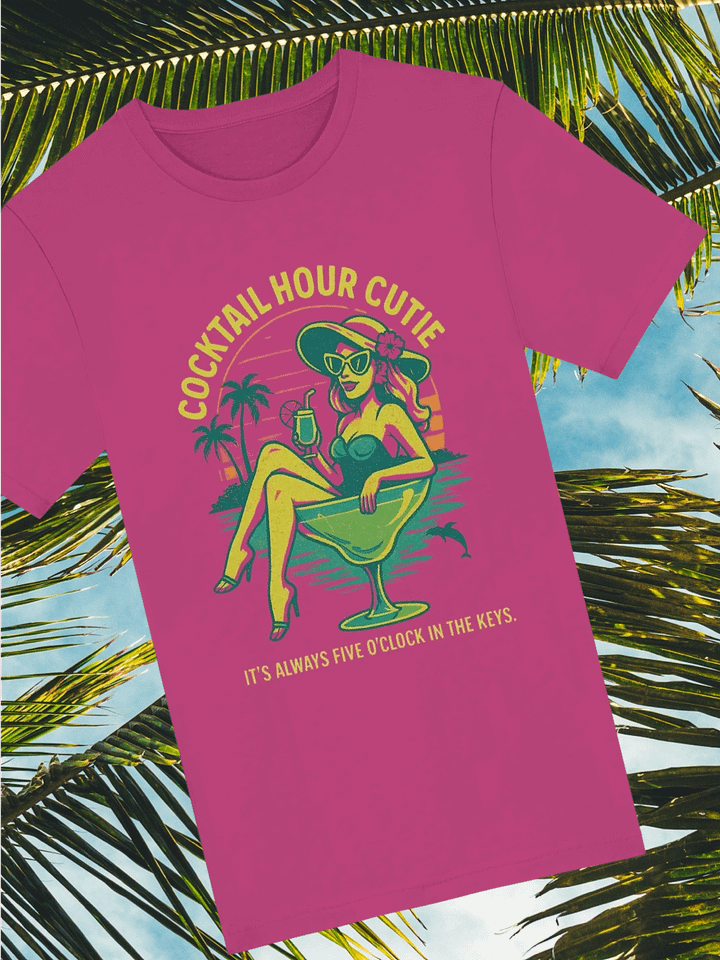 Cocktail Hour Cutie Ultra-Soft Tee product image (1)