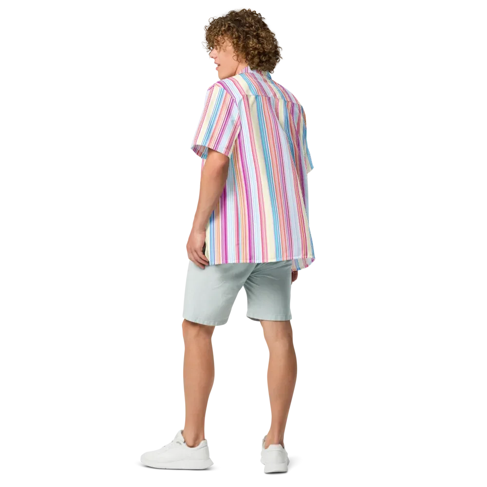 Tropical Breeze Striped Button-Down product image (7)