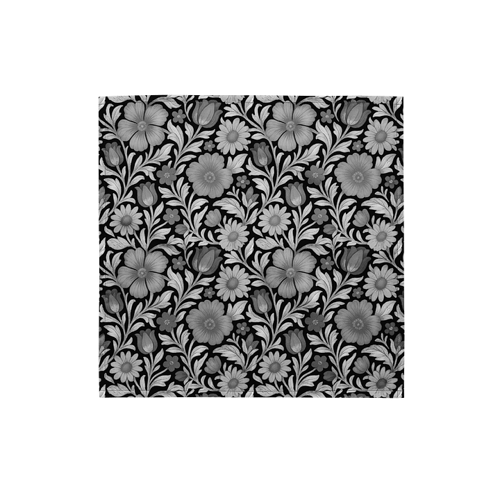 Cottagecore Floral Bandana with Vintage Wildflower Bloomcore Style product image (1)