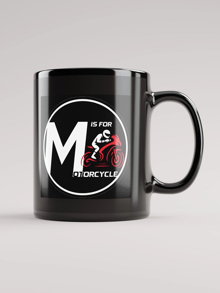 M is for Motorcycle Logo Mug product image (1)