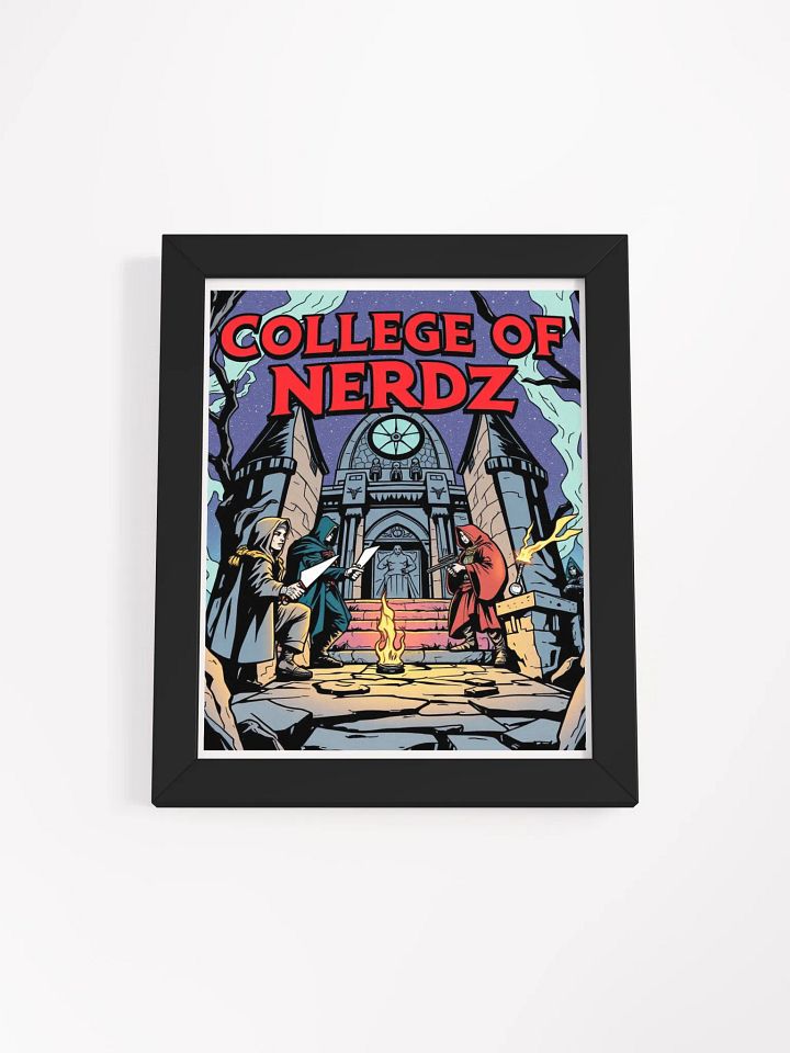 Mystical College of Nerdz Framed Poster product image (4)