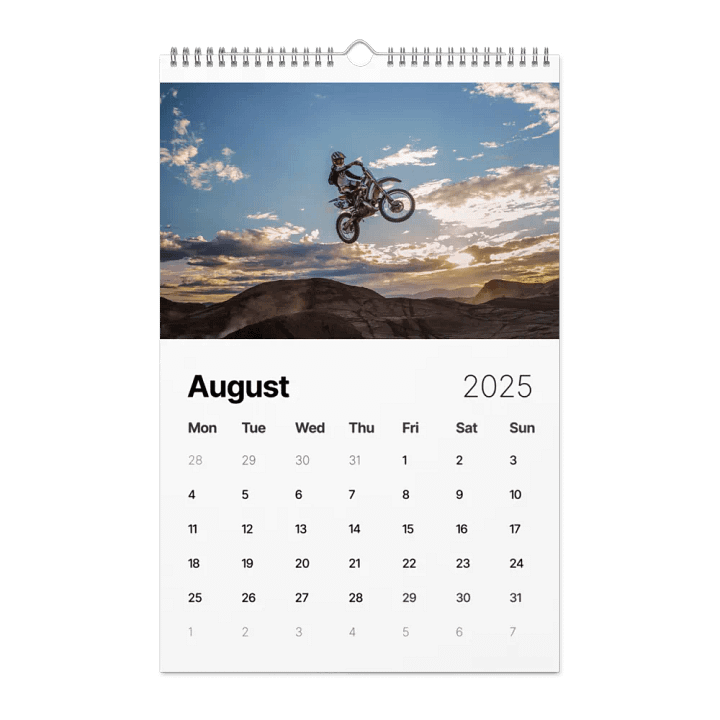 2025 Motorcross calender product image (2)