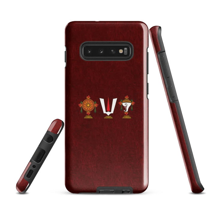 Tough Case for Samsung® Customised with Sankh Chakra Tilak product image (3)