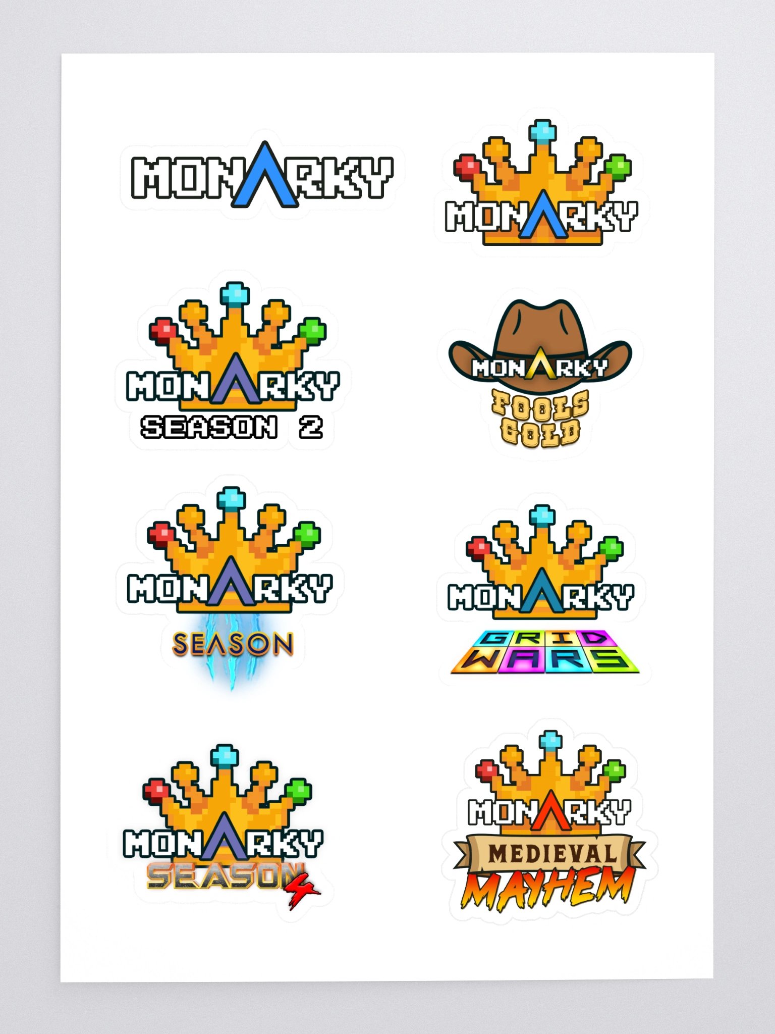 Seven Seasons of Monarky Sticker Pack product image (3)