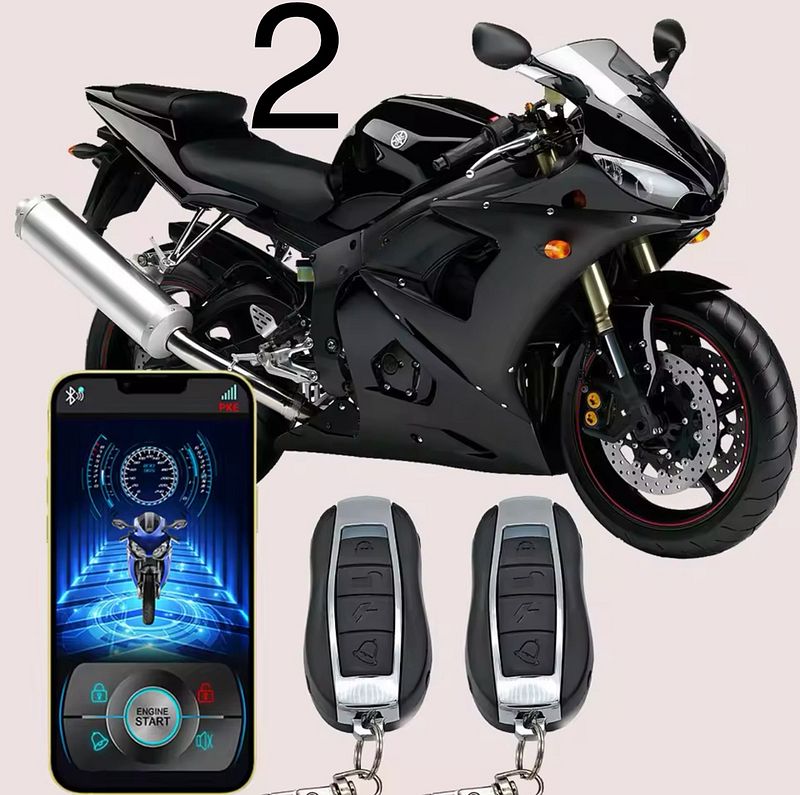 Remote Moto engine starter 2 (phone control)