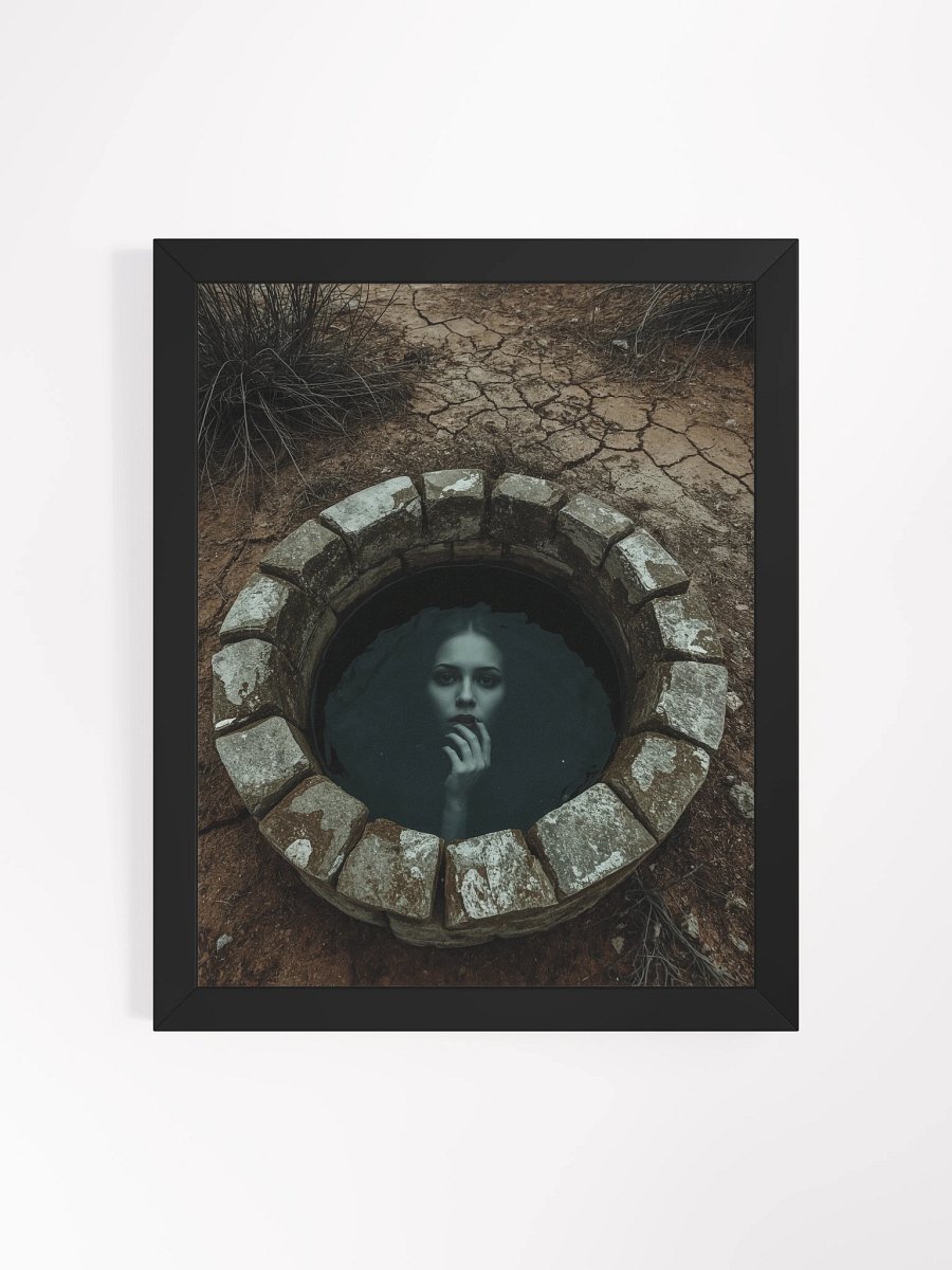 The Well That Watches Framed Print product image (2)