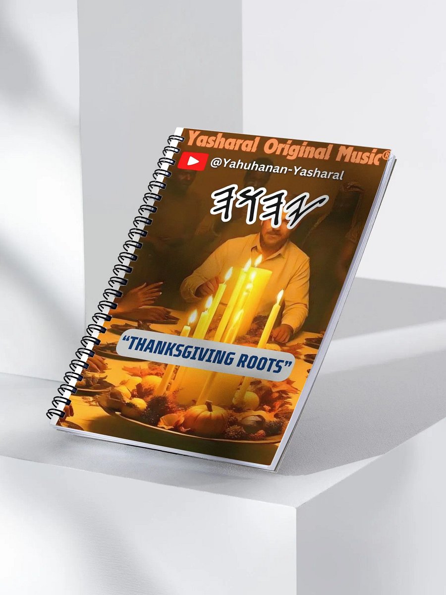 Yasharal Original Music: Thanksgiving Roots Notebook product image (1)