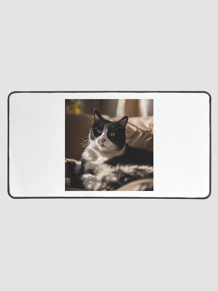 Sunlit Cat Cushioned Desk Mat product image (1)