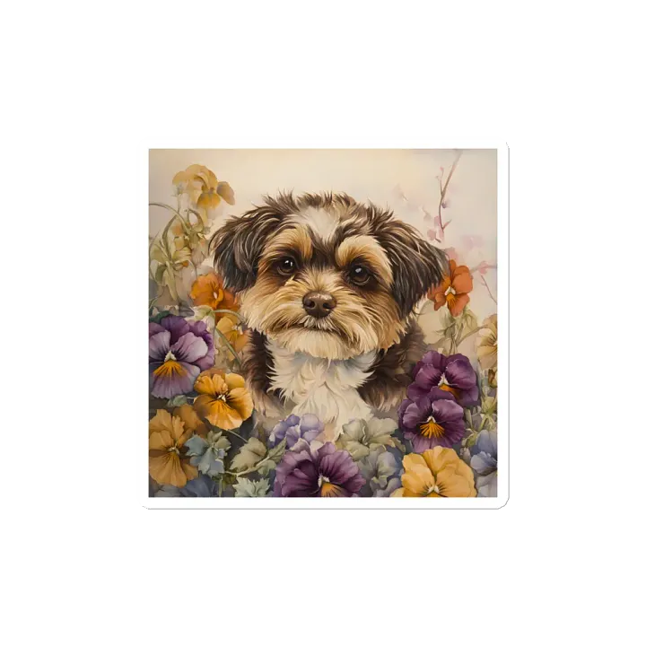 Pansy Dog Magnets product image (2)