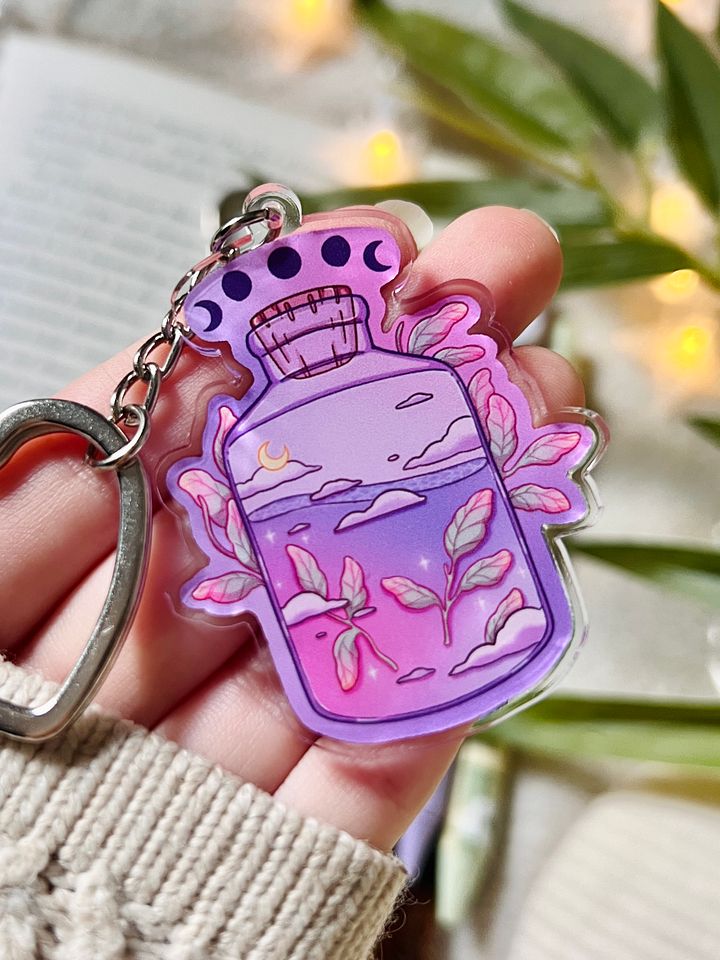 Magical Potion Acrylic Keyring product image (1)