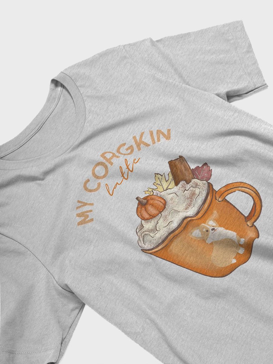Corgi Pumpkin Latte T-shirt product image (3)