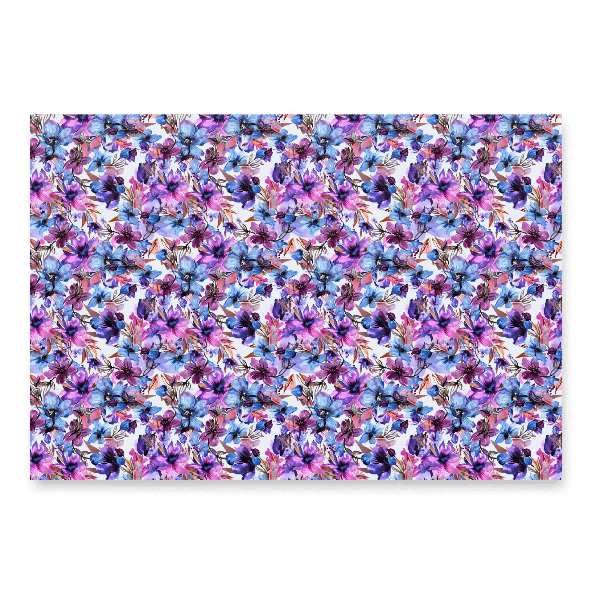Purple Flowers Paper product image (1)