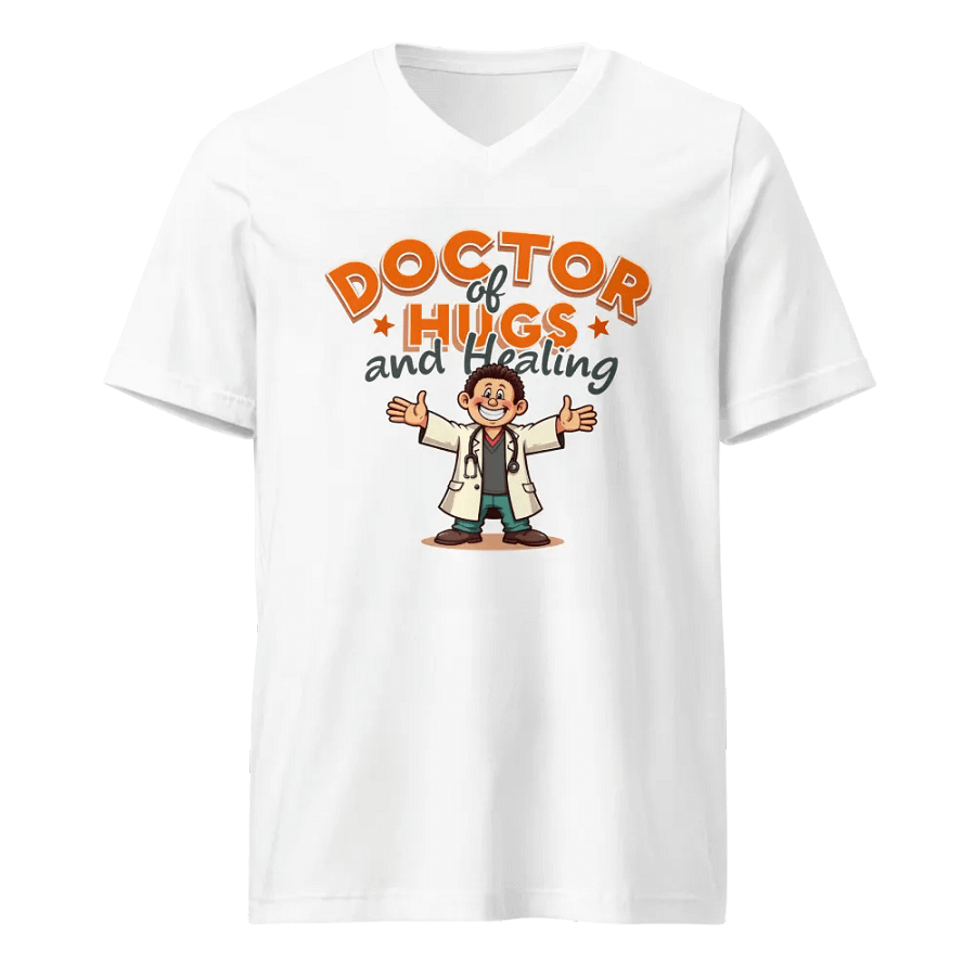 Doctor of Hugs V-Neck Tee product image (1)
