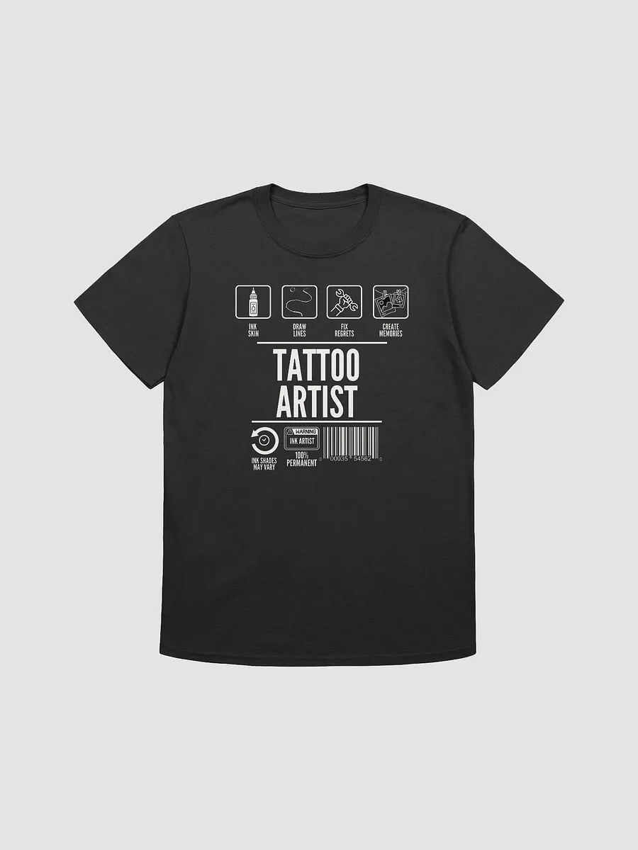 Tattoo Artist Label T-Shirt product image (1)