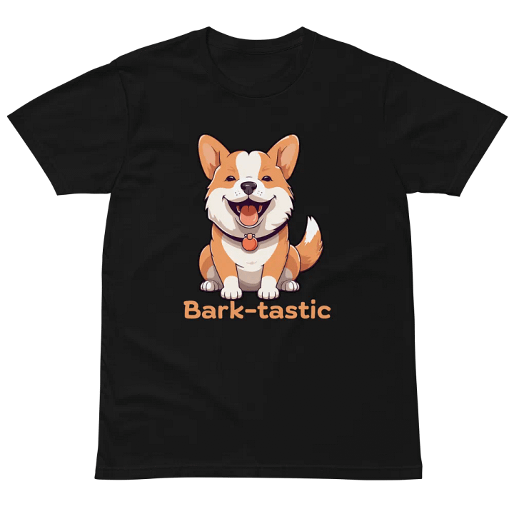 Bark-tastic shiba inu puppy Funny Unisex T-Shirt product image (2)