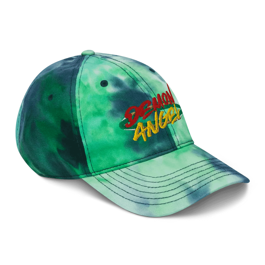 demon angel tie dye hat product image (6)